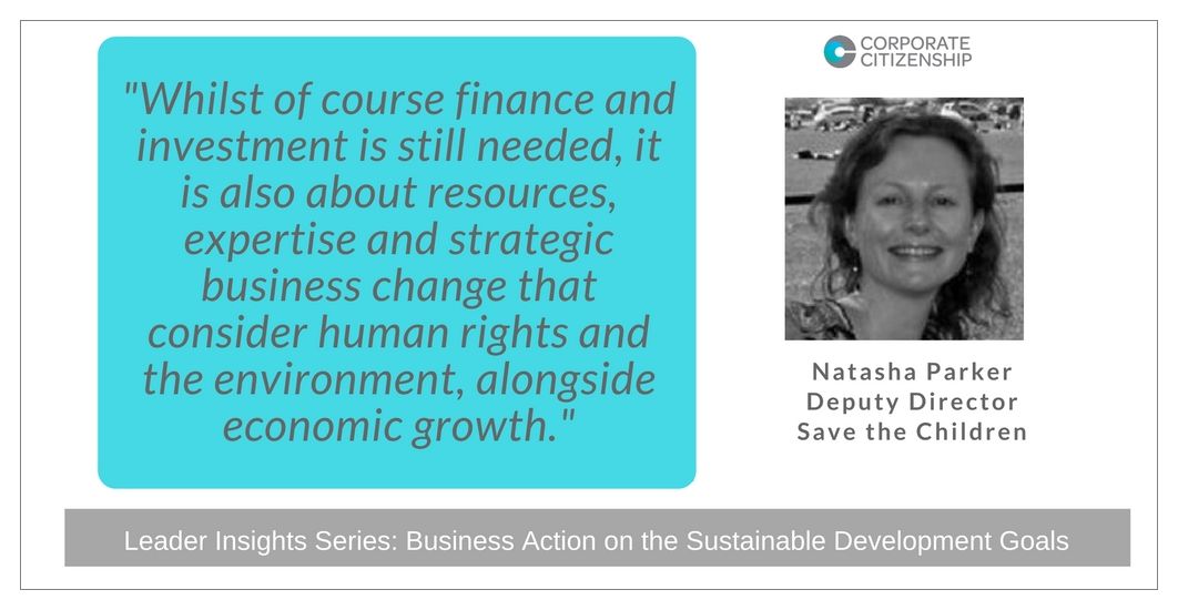 Natasha Parker Business Action on the SDGs