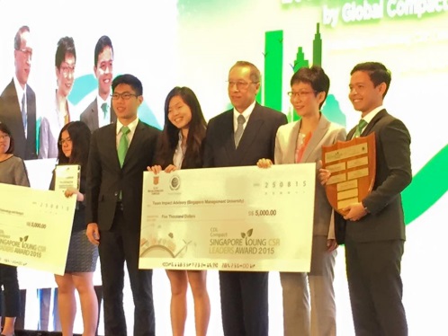 Young CSR Leaders Award in Singapore